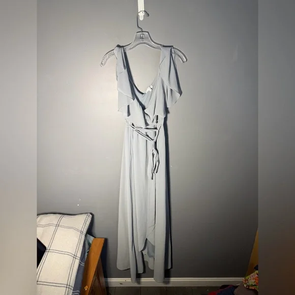 Baltic Born Katya Ruffle Maxi Dress Size Small - Picture 2 of 5